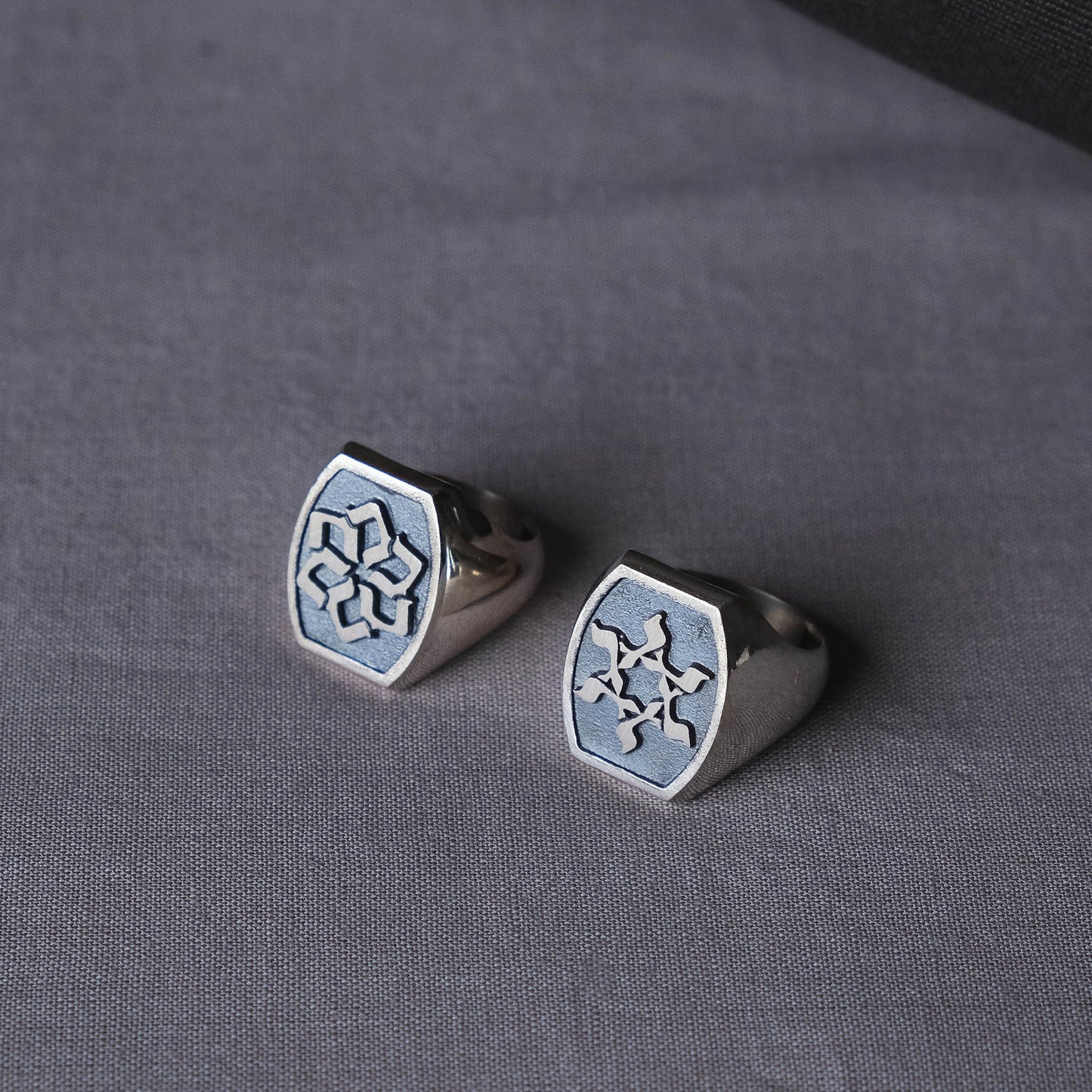 Hebrew Star of David signet ring