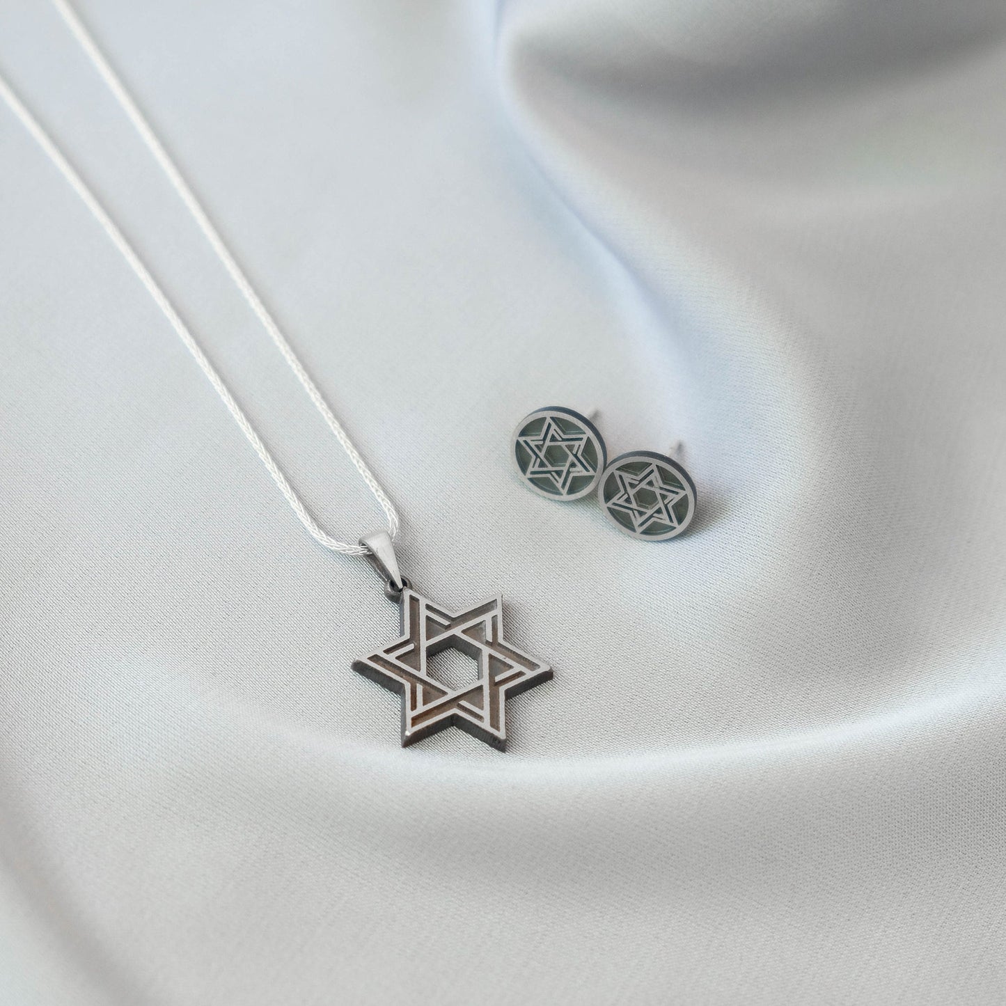 Star of David Stud Earrings
