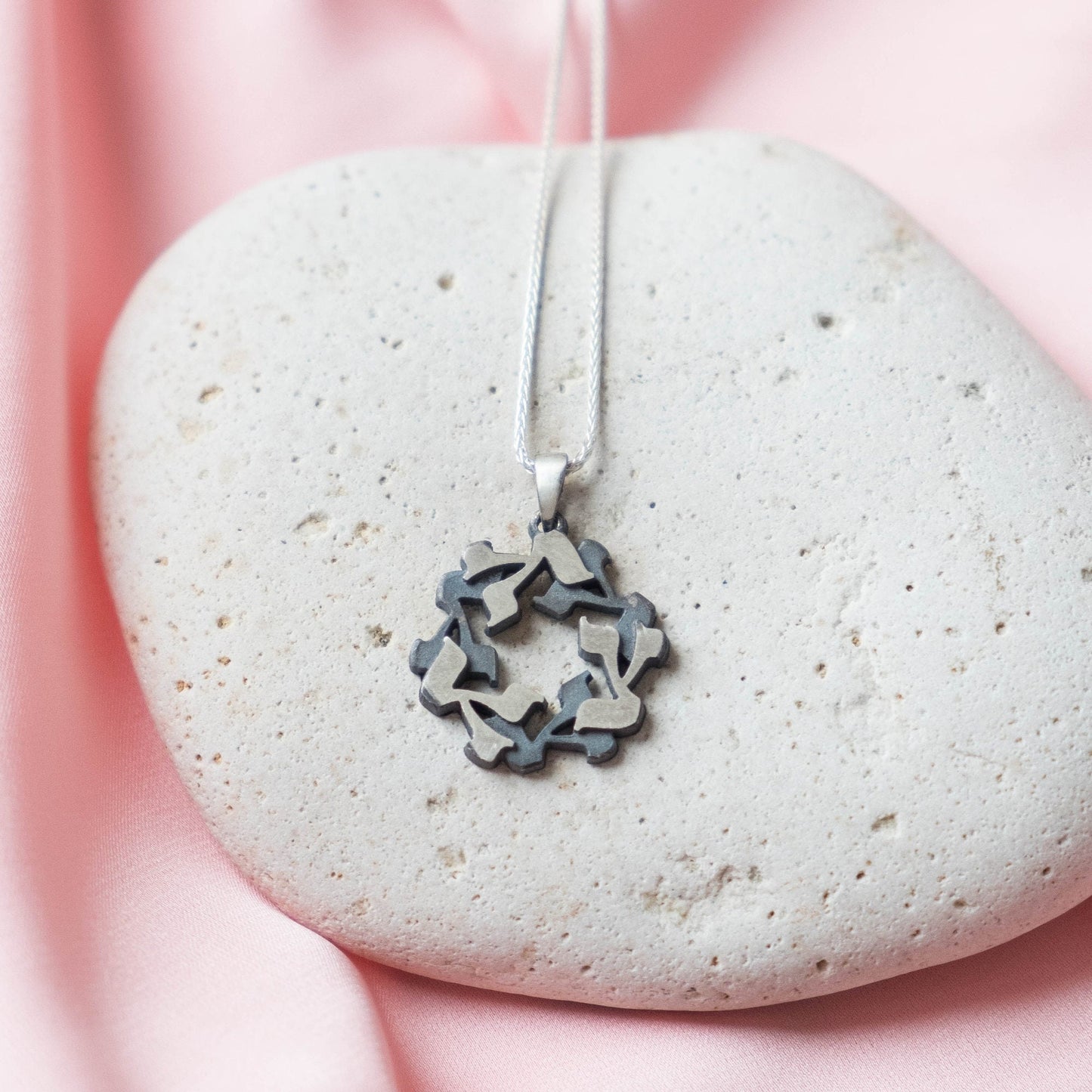 Hebrew Alphabet Pendant