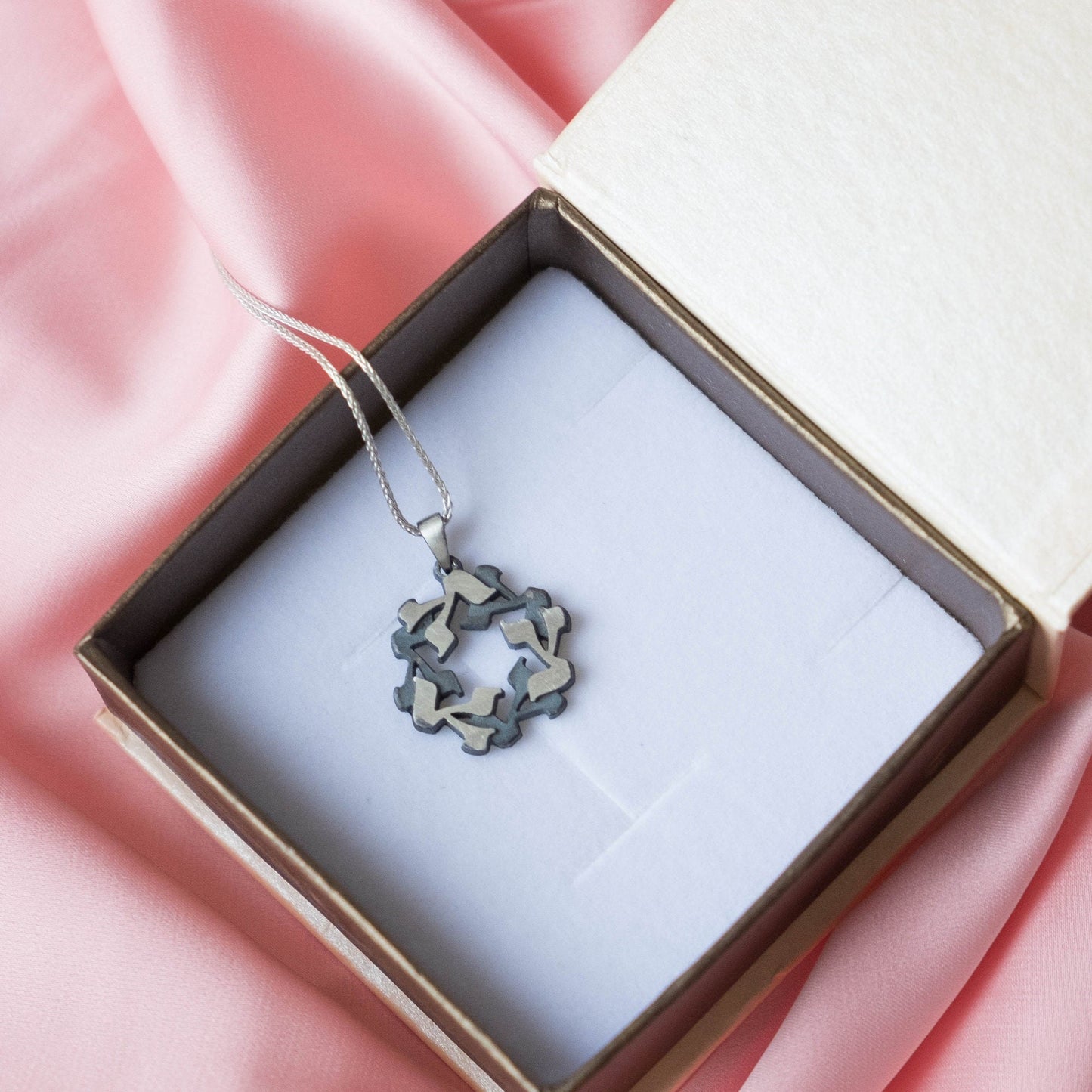 Hebrew Alphabet Pendant