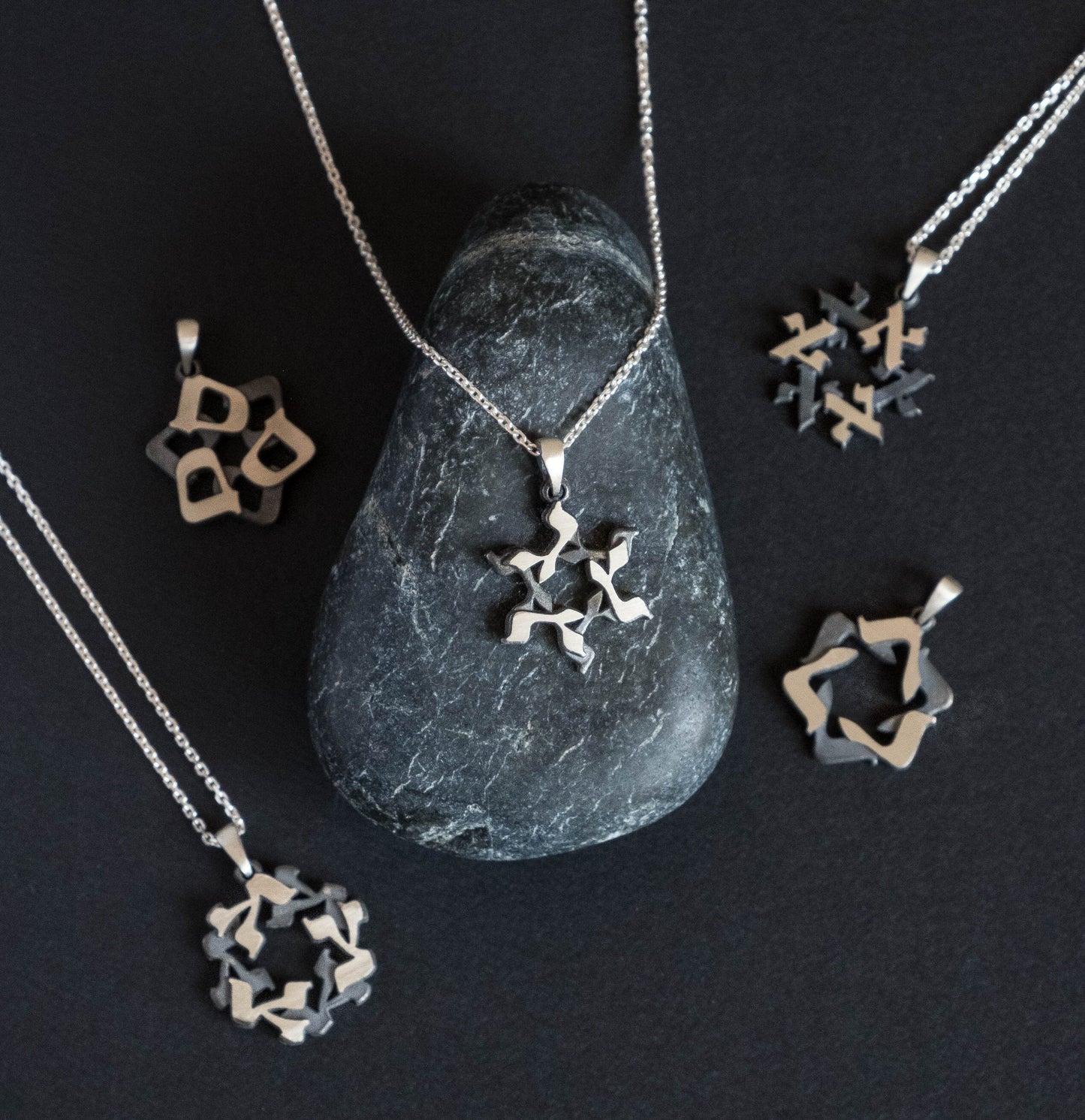 Hebrew Star of David necklace