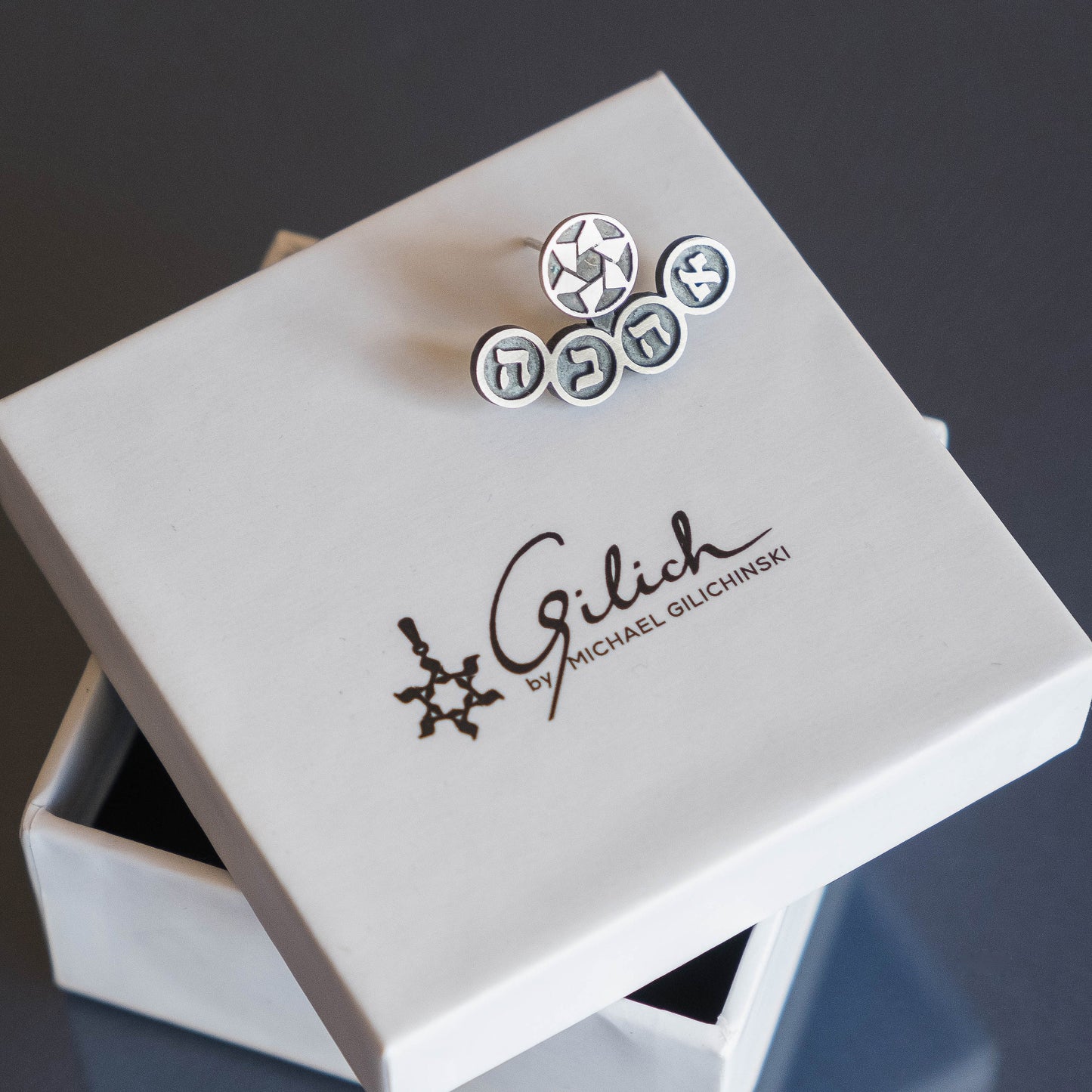 Ahava Silver Charm for Earring