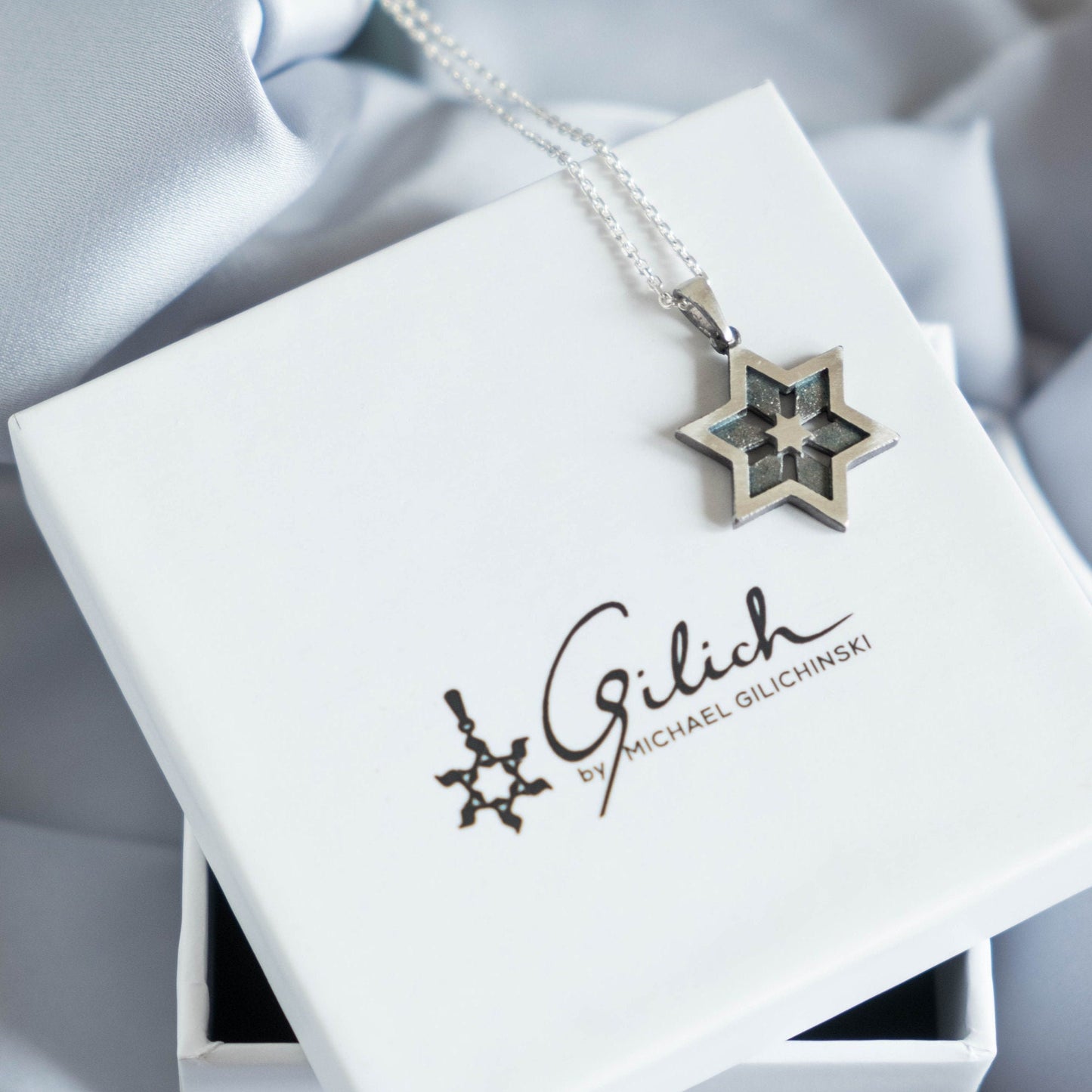 Double Star of David Necklace