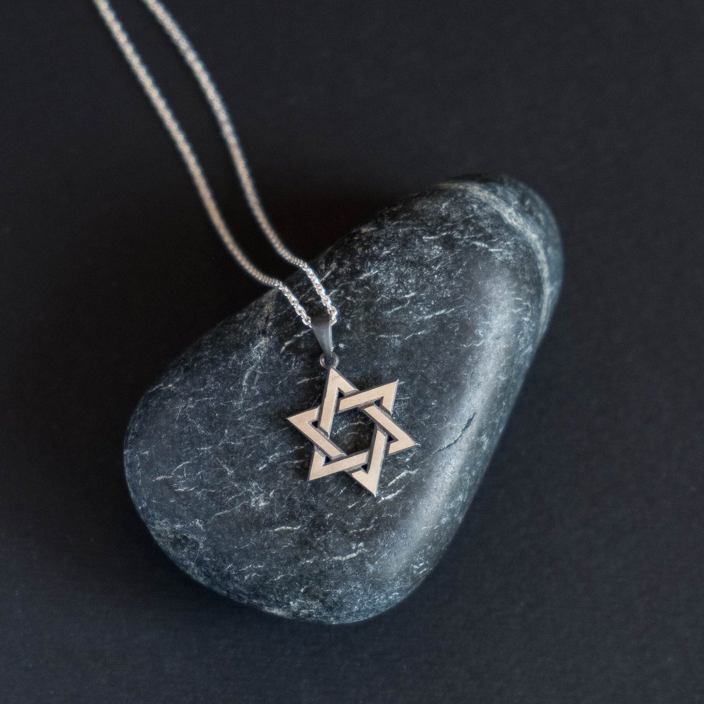 Star of david, Support israel, silver magen david, jewish gift, stand with israel, judaica necklace silver, classic magen david, gilich