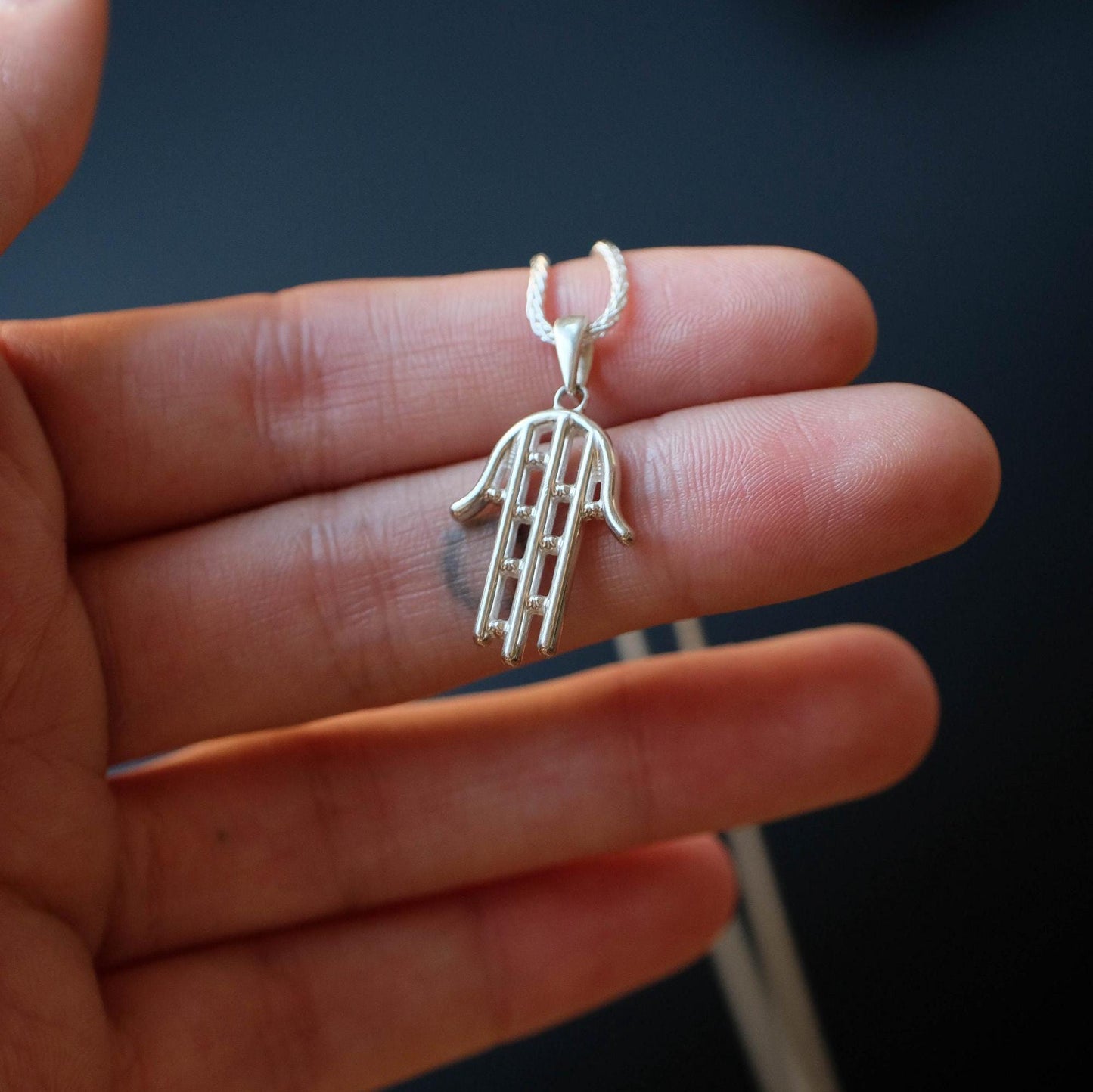 Hamsa Necklace "Hand of God"