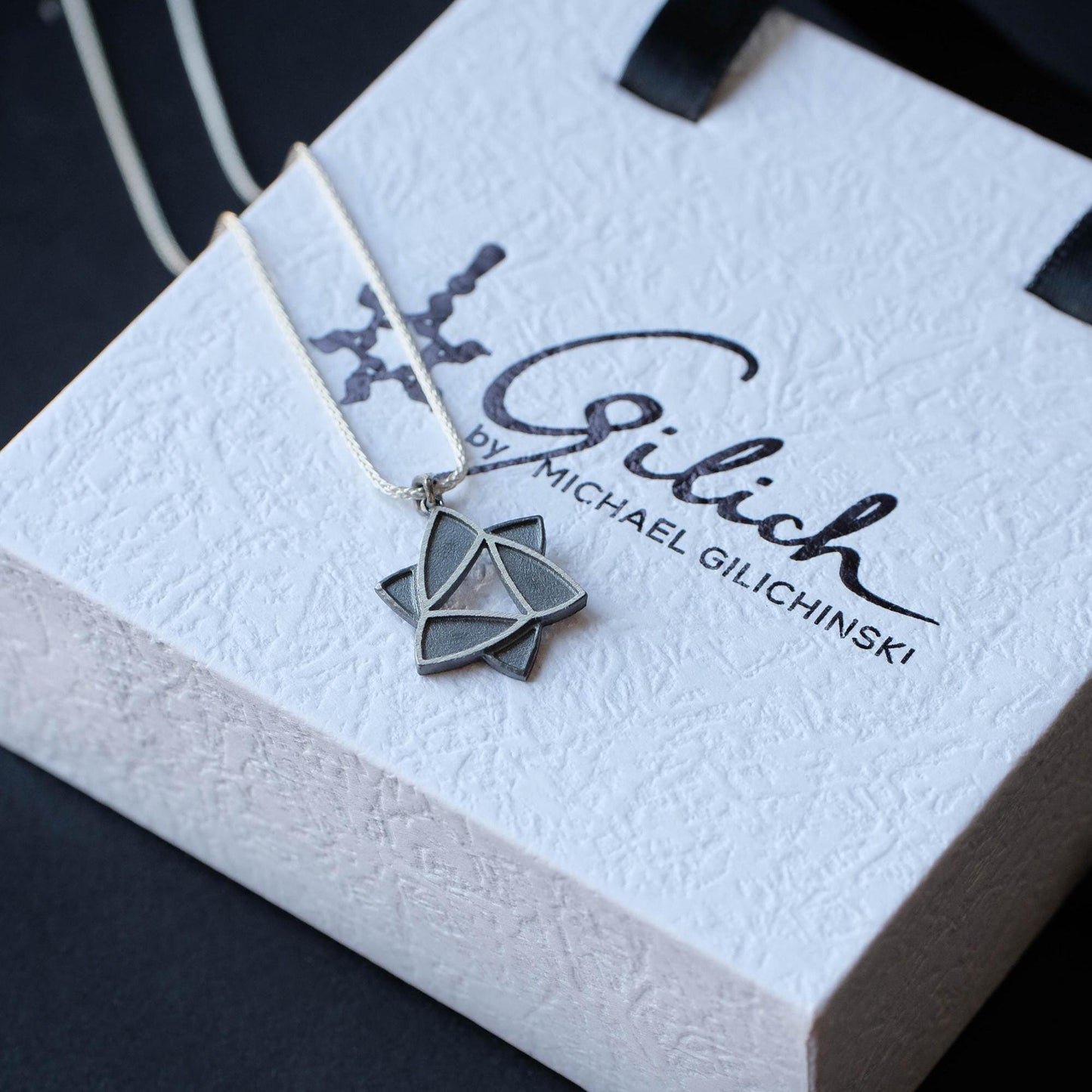 Sterling Silver Star of David Necklace