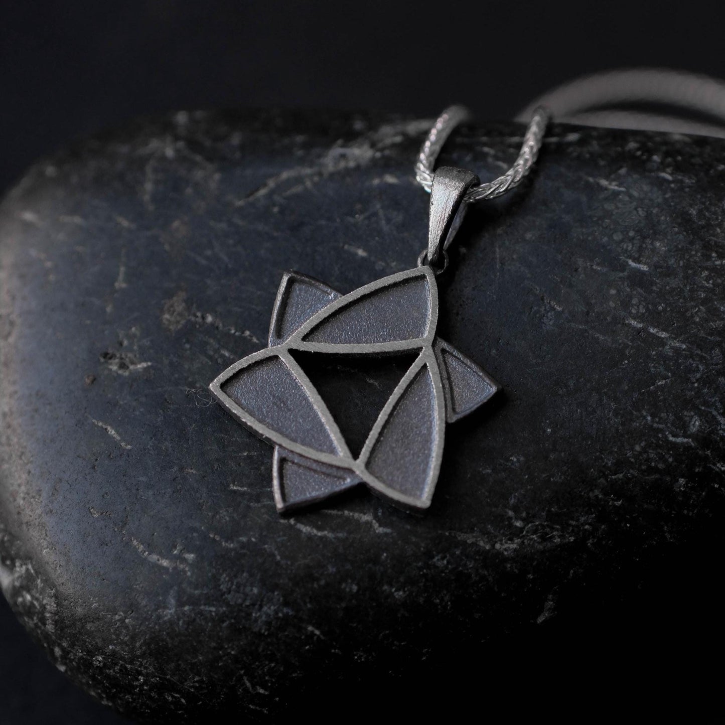 Sterling Silver Star of David Necklace